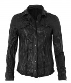 Lorrimer Leather Shirt Jacket