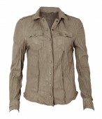 Lorrimer Leather Shirt Jacket