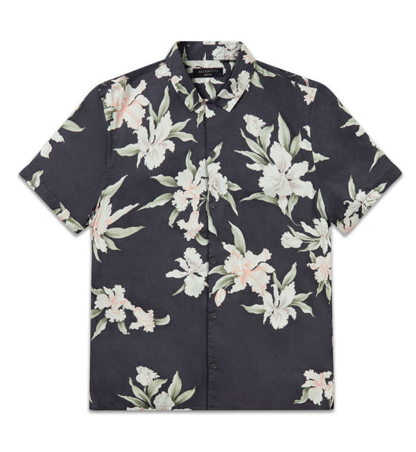 Layback Shirt - Washed Black