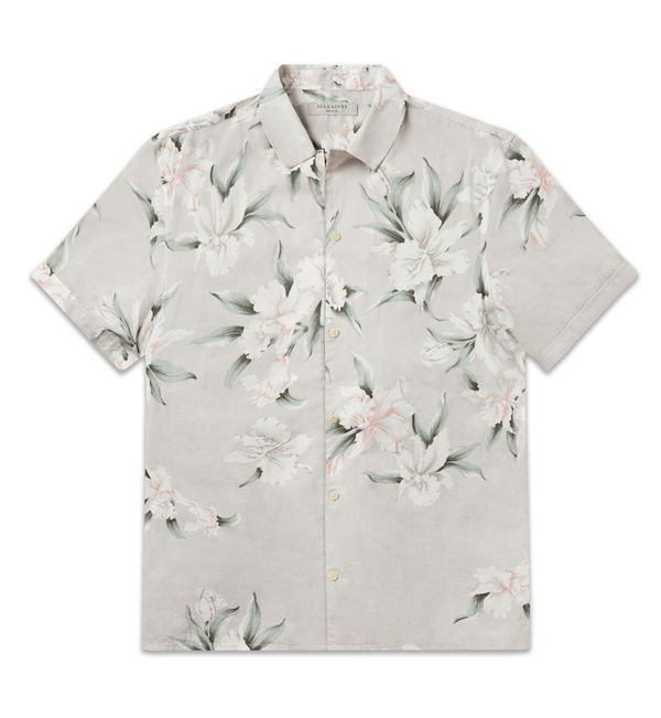 Layback Shirt - Light Grey