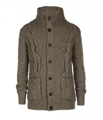 Base Cardigan, Men, Knitwear, AllSaints Spitalfields