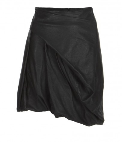 Hoxie Leather Skirt, Women, Leather, AllSaints Spitalfields