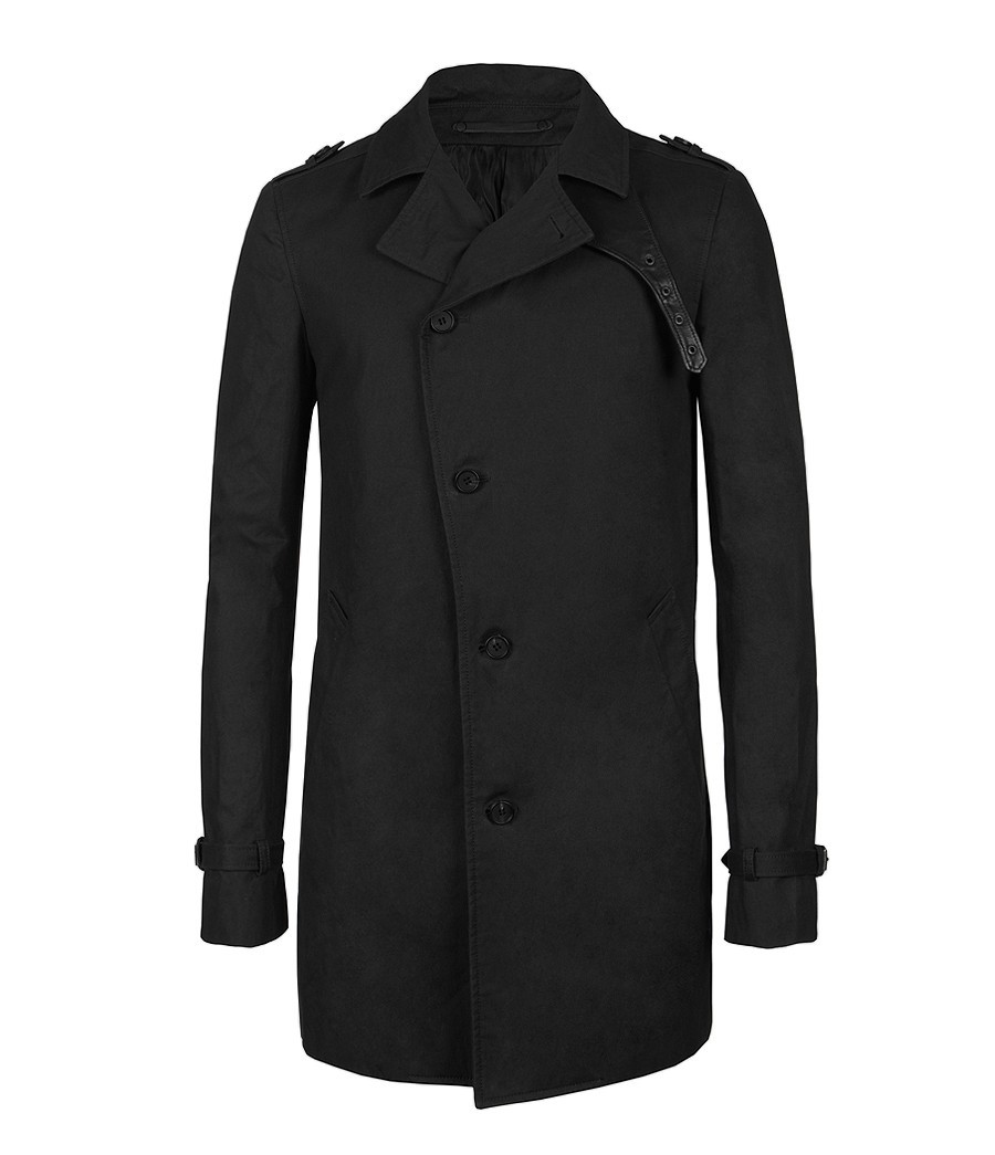 Pushkin Mac, Men, Coats, AllSaints Spitalfields