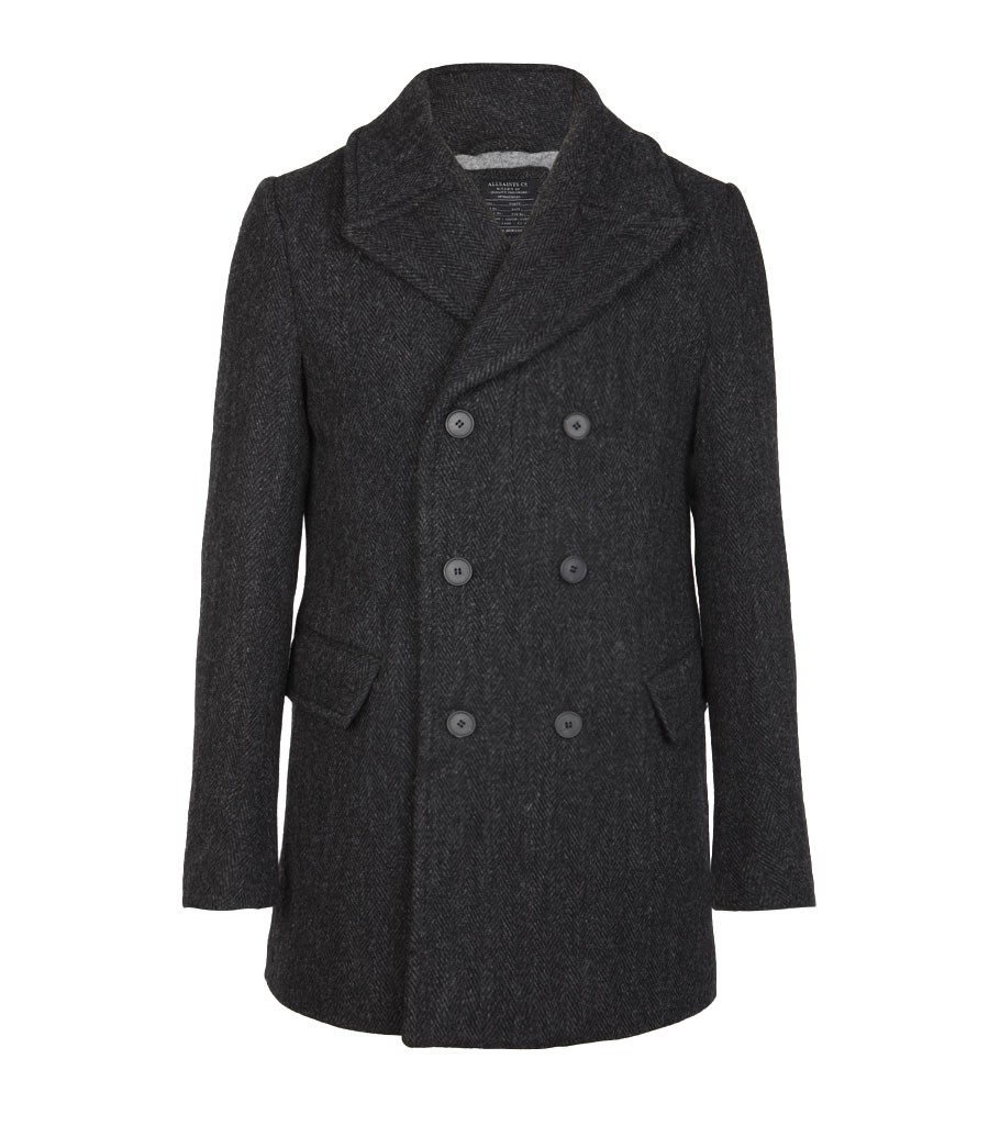 Rotary Coat, Men, Outerwear, AllSaints Spitalfields