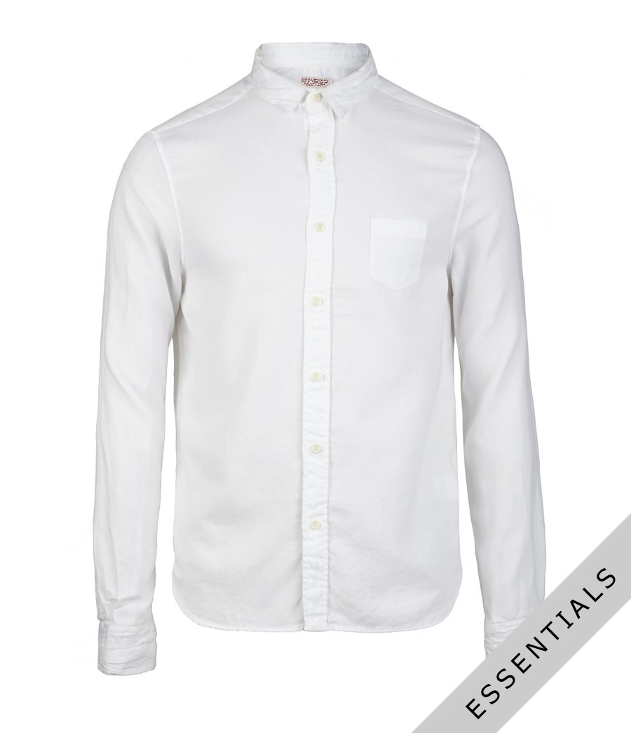 Oxford Cornell L/s Shirt, Men, Shirts, AllSaints Spitalfields