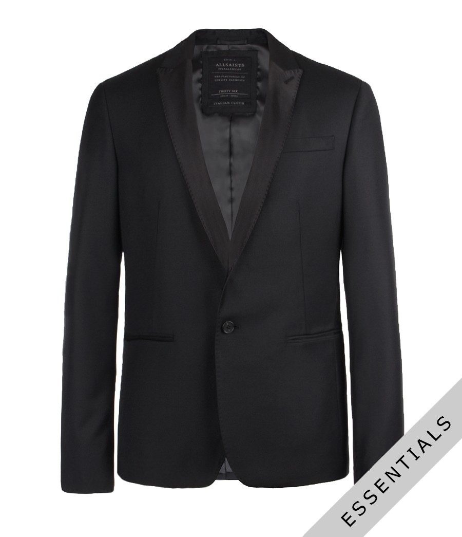 Regent Tux Jacket, Men, Tailoring, AllSaints Spitalfields