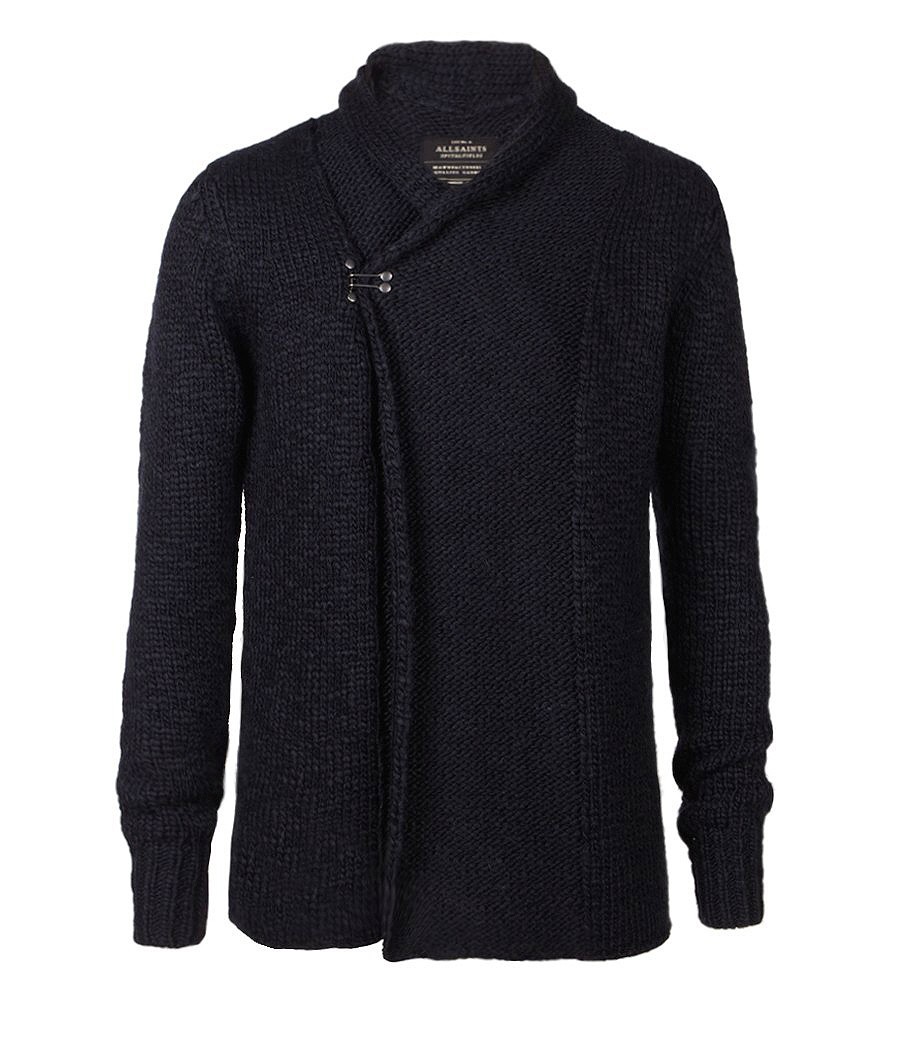 Dwell Cardigan, Men, Knitwear, AllSaints Spitalfields