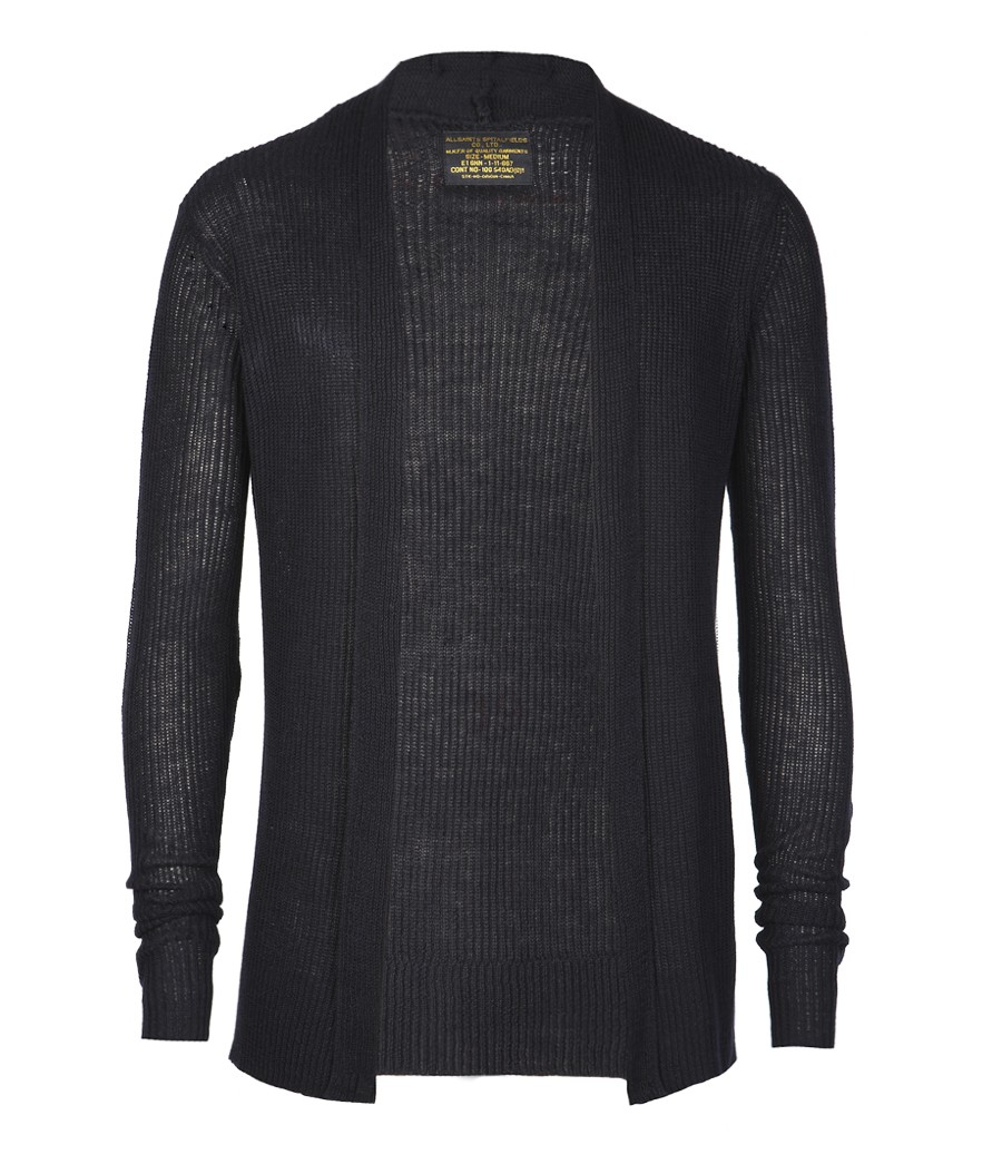 Laguna Cardigan, Men, Knitwear, AllSaints Spitalfields