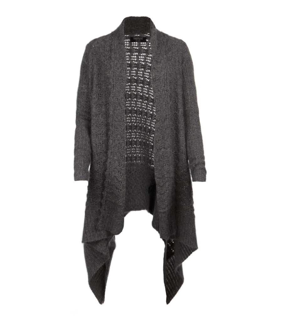 Ursula Theo Wrap Cardigan, Women, Knitwear, AllSaints Spitalfields