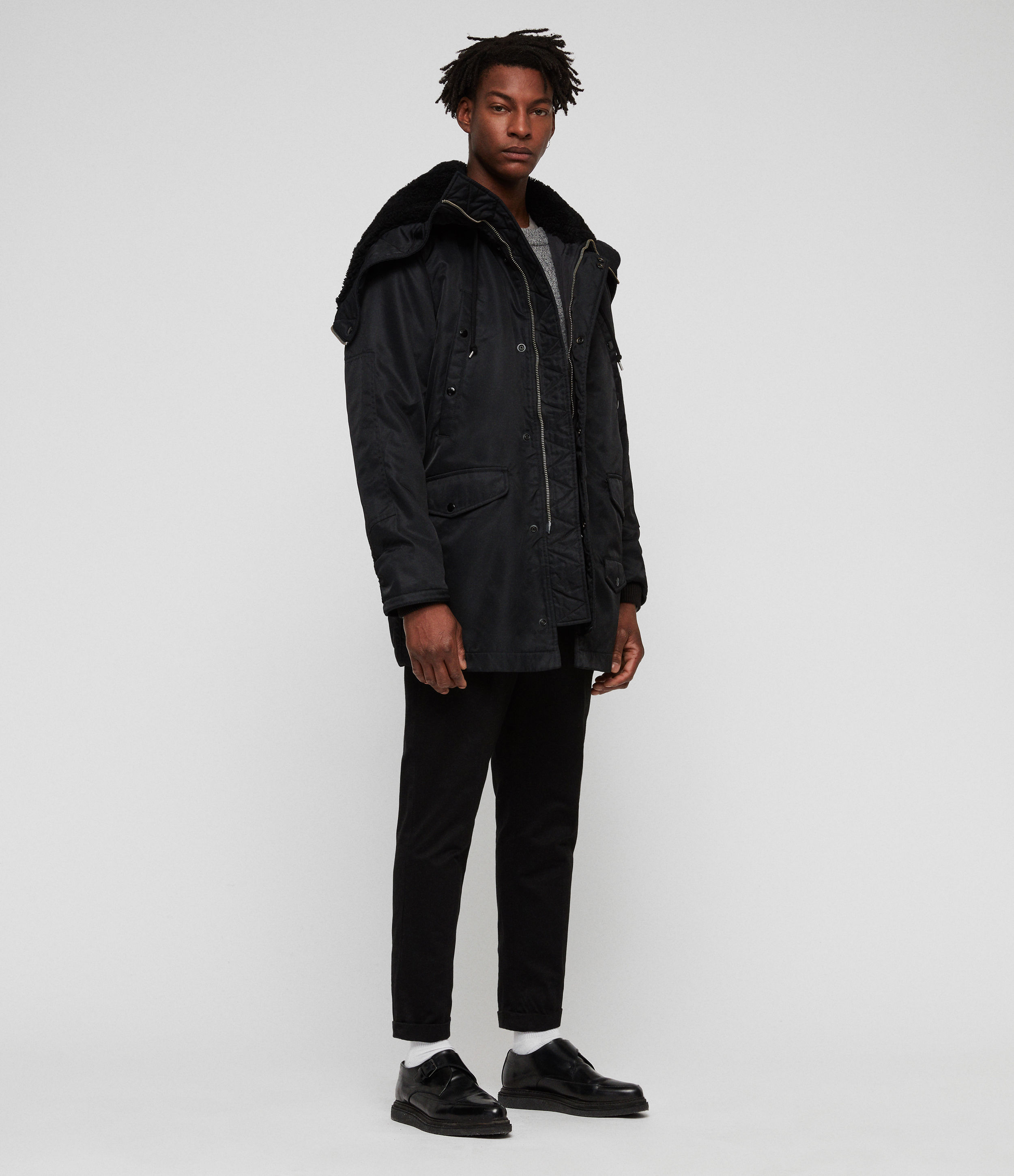 allsaints garth parka