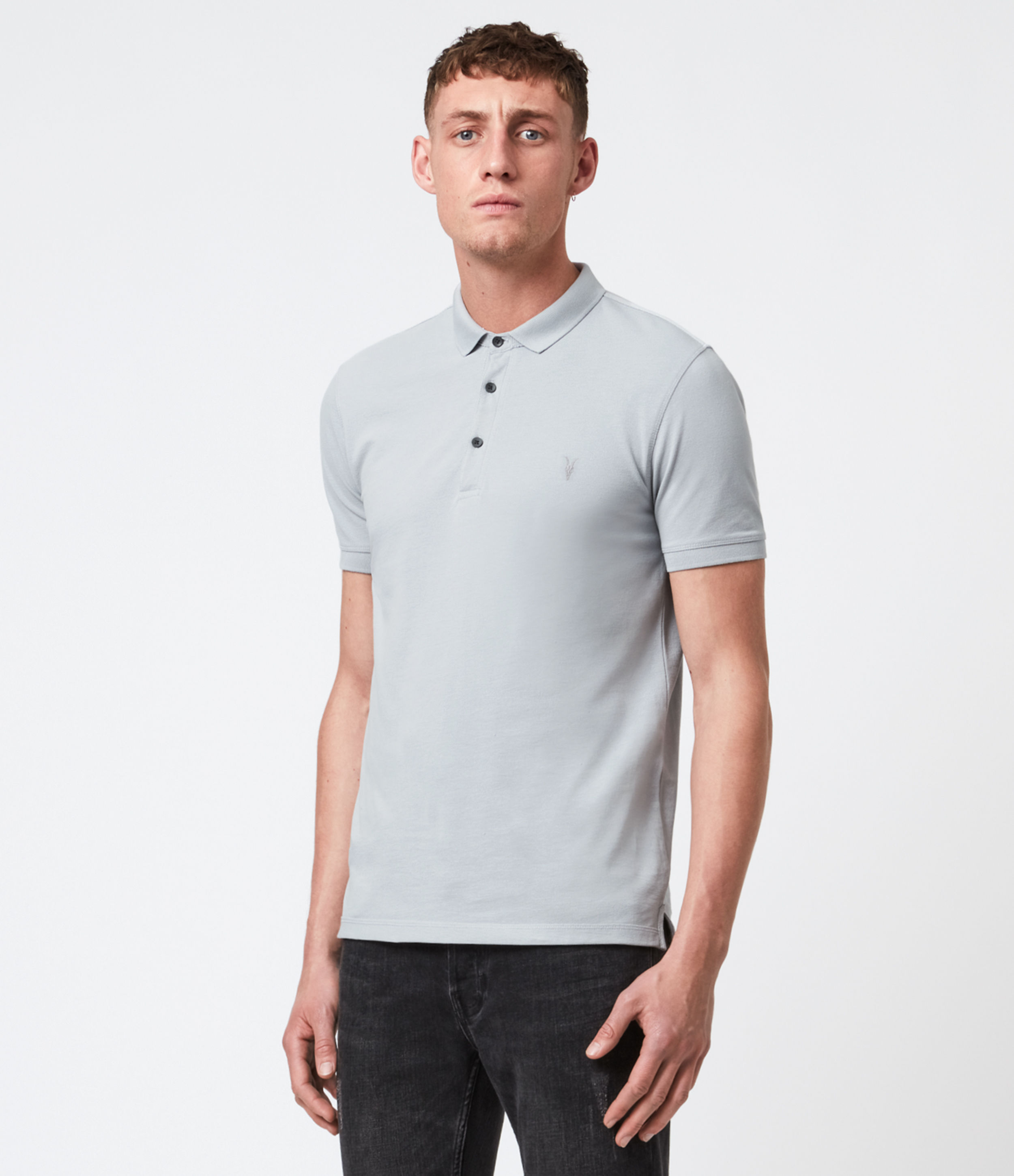 all saints long sleeve polo