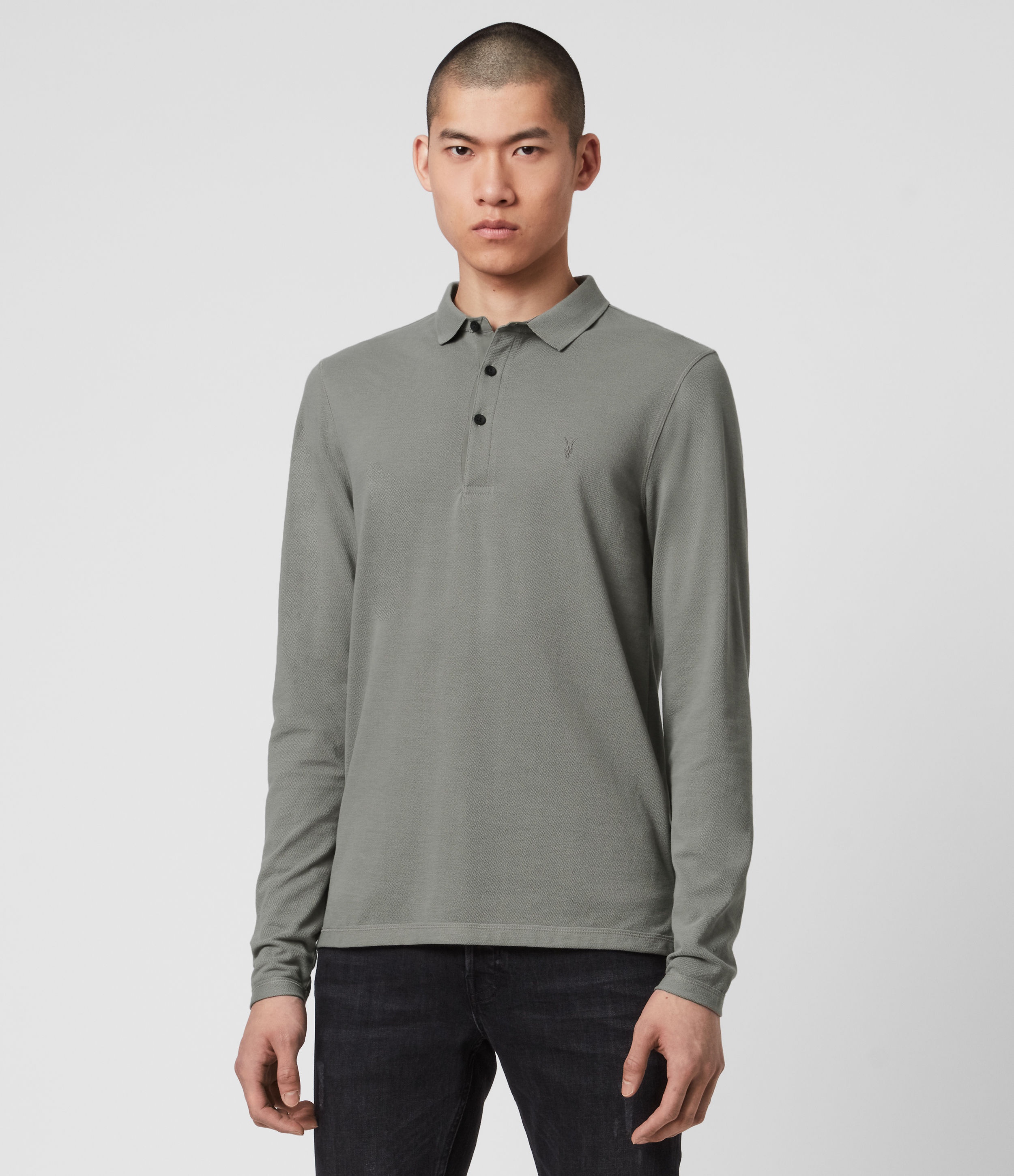 reform long sleeve polo shirt