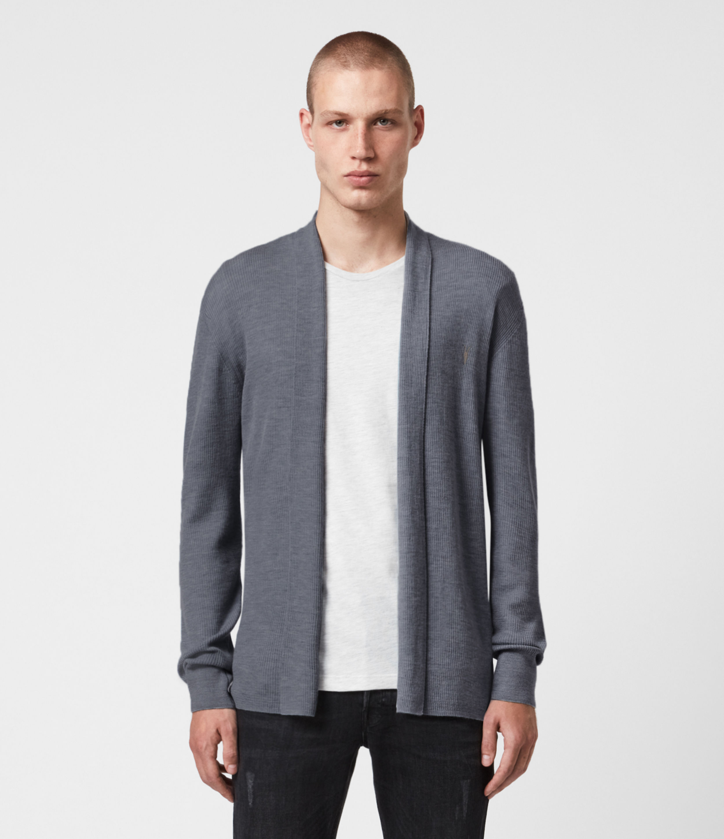 allsaints mode merino cardigan