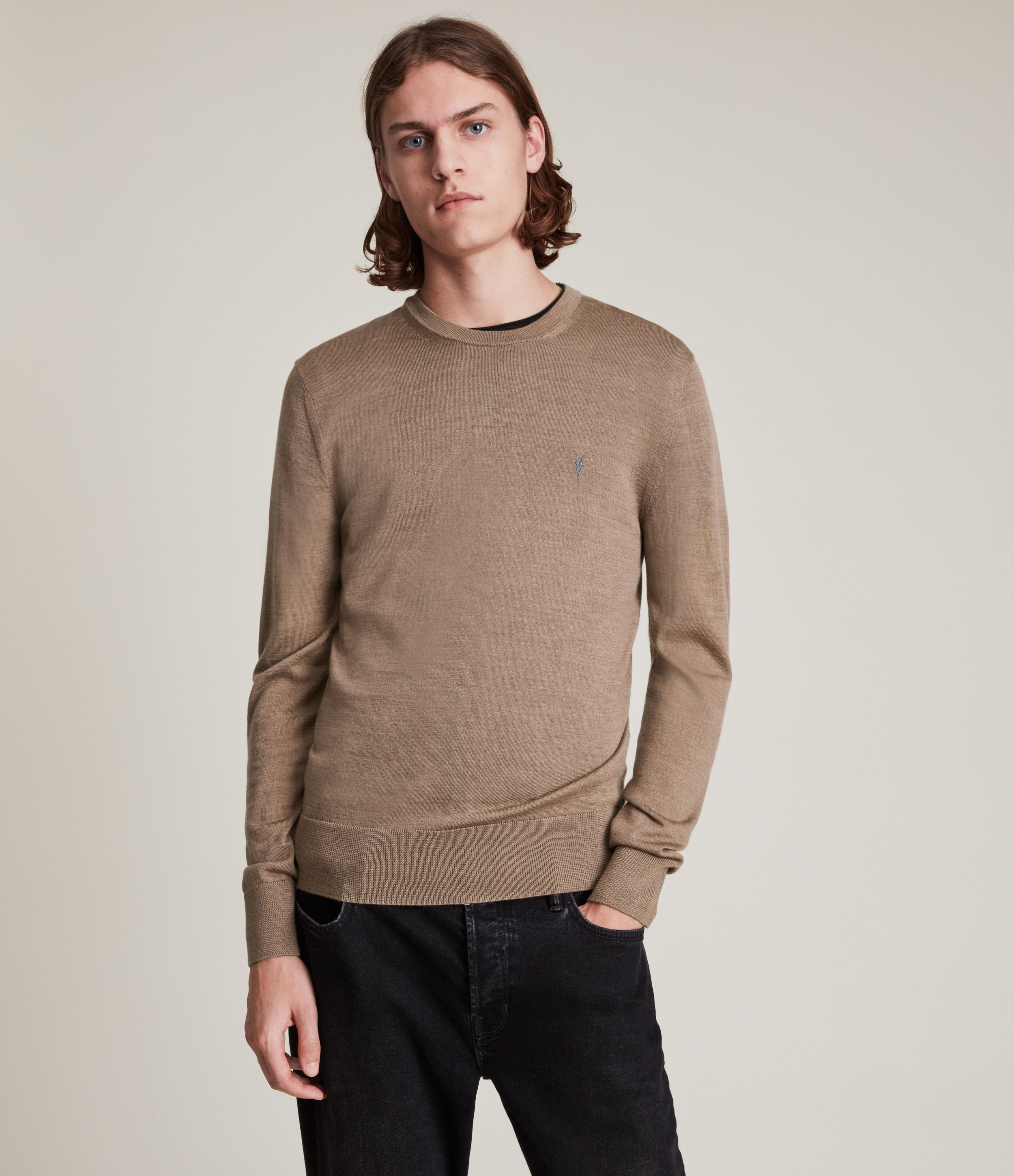 mode merino crew jumper