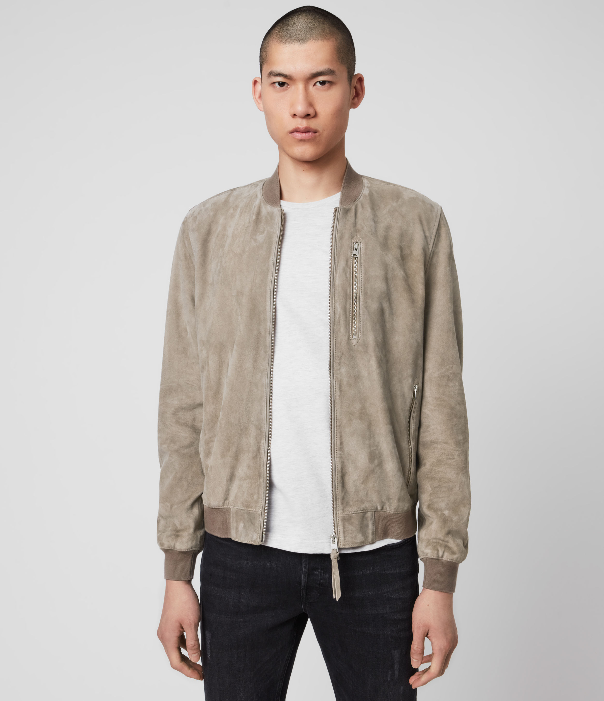 kemble suede bomber