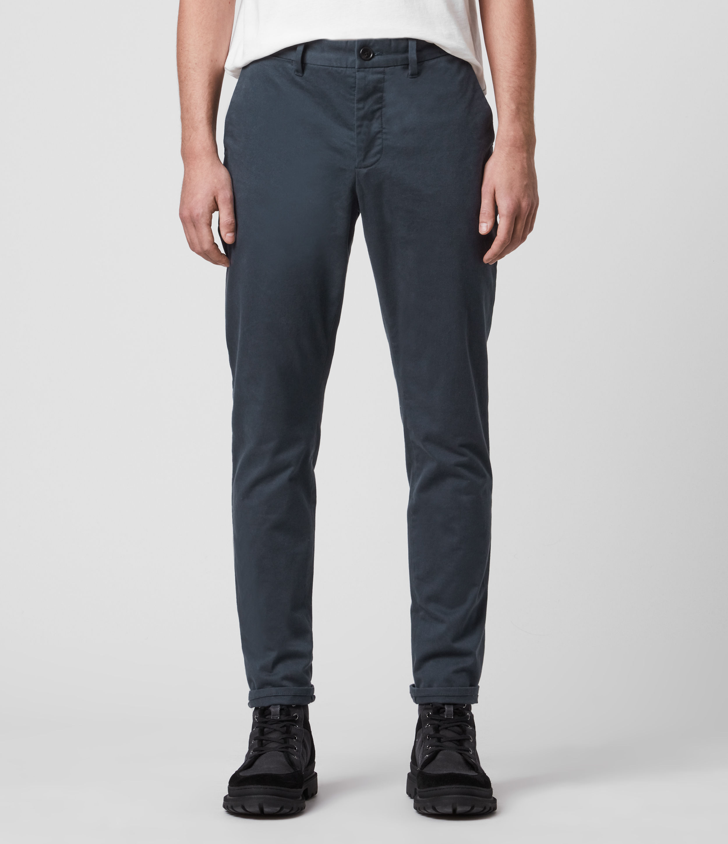 Allsaints Park Chino In Workers Blue