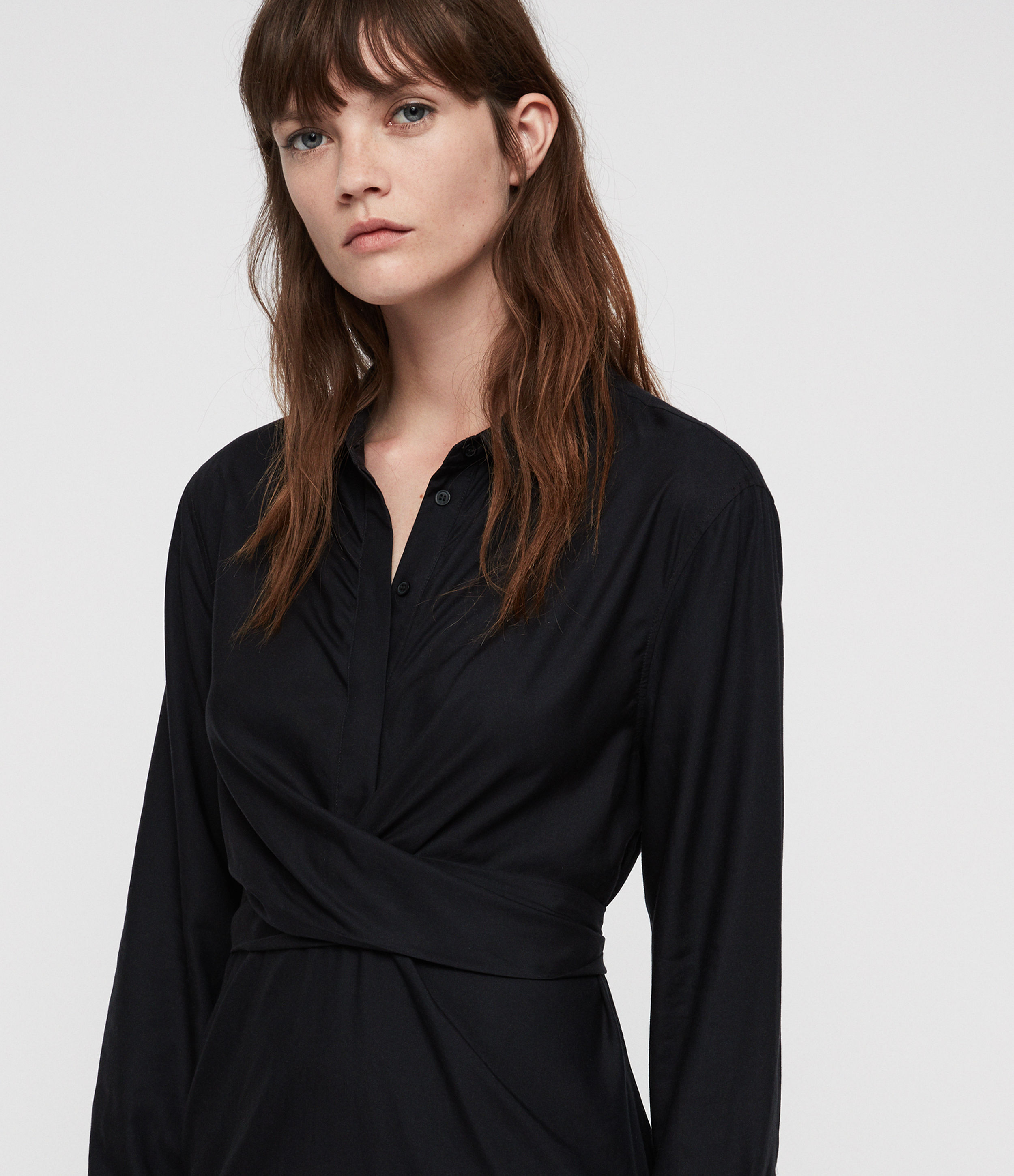 allsaints flyn dress