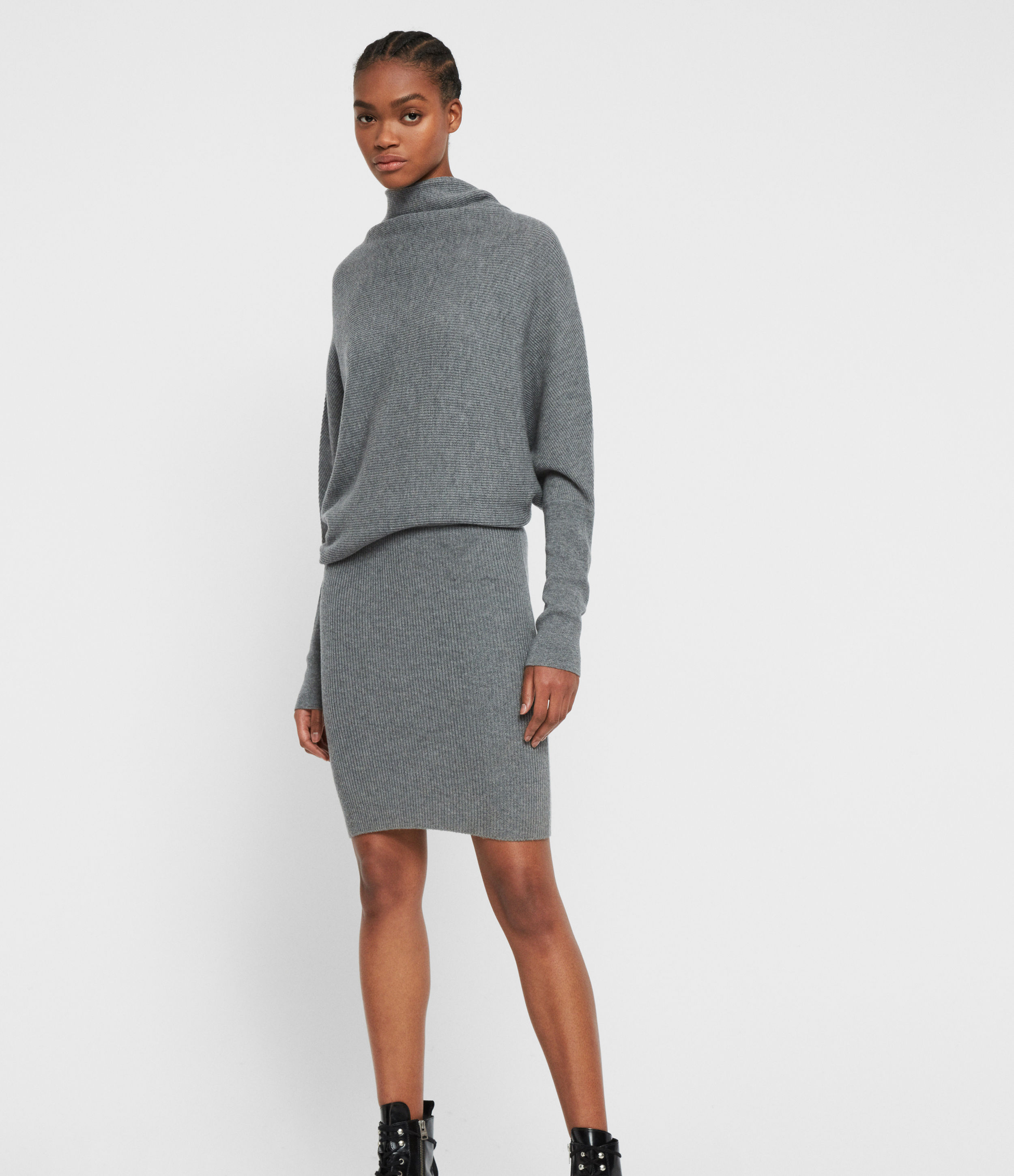 allsaints ridley dress