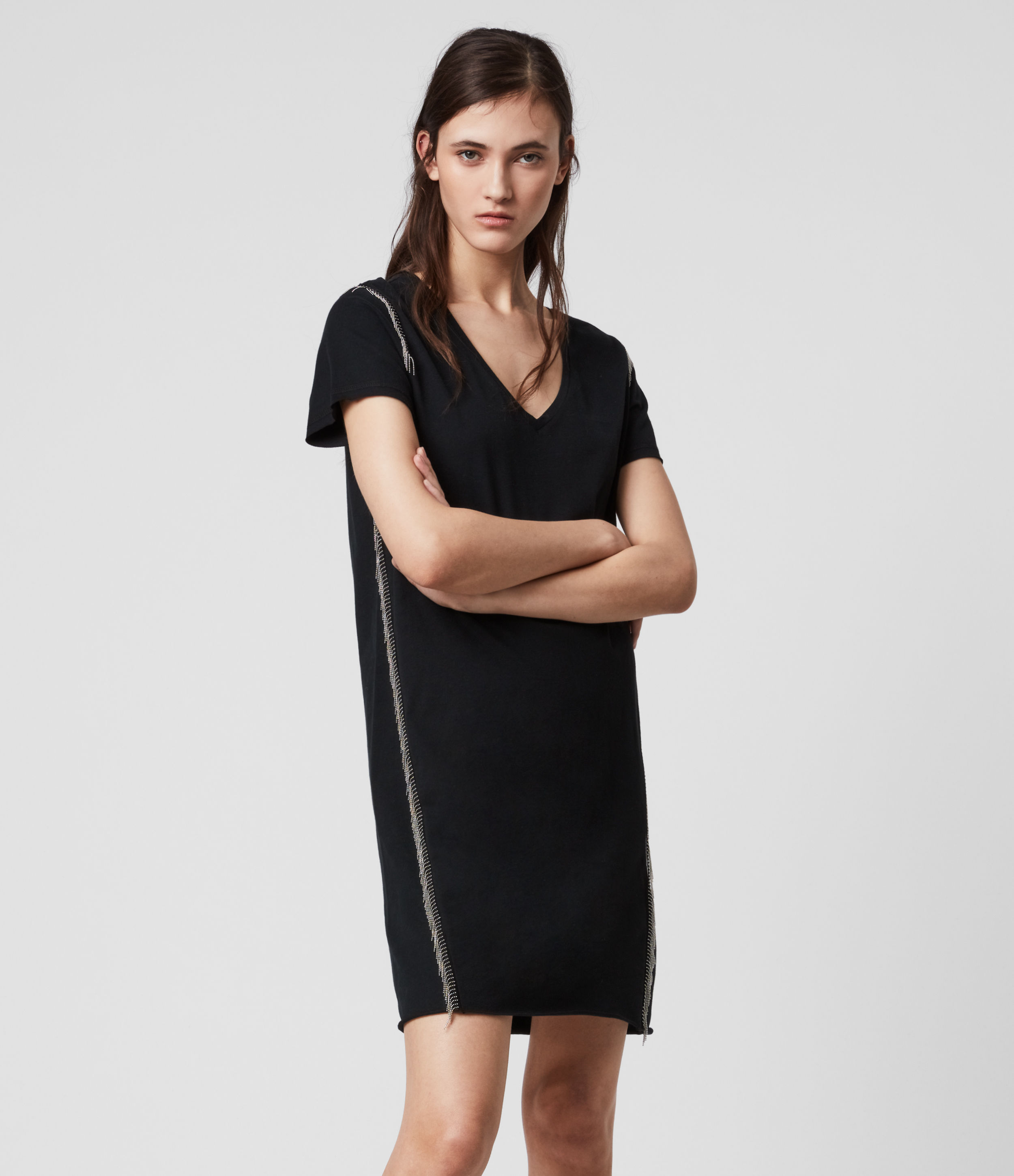 chain t shirt dress