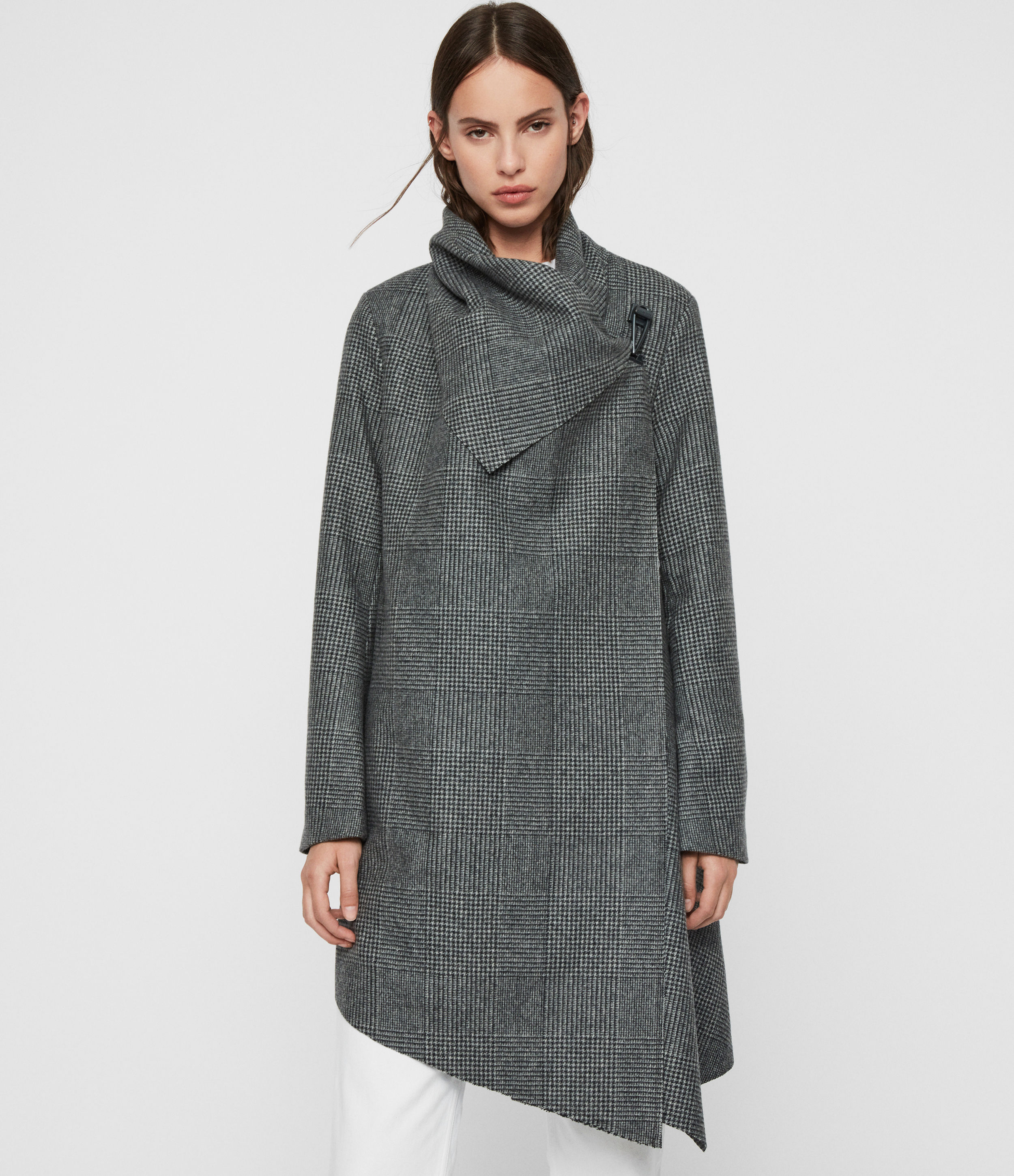 all saints monument check coat