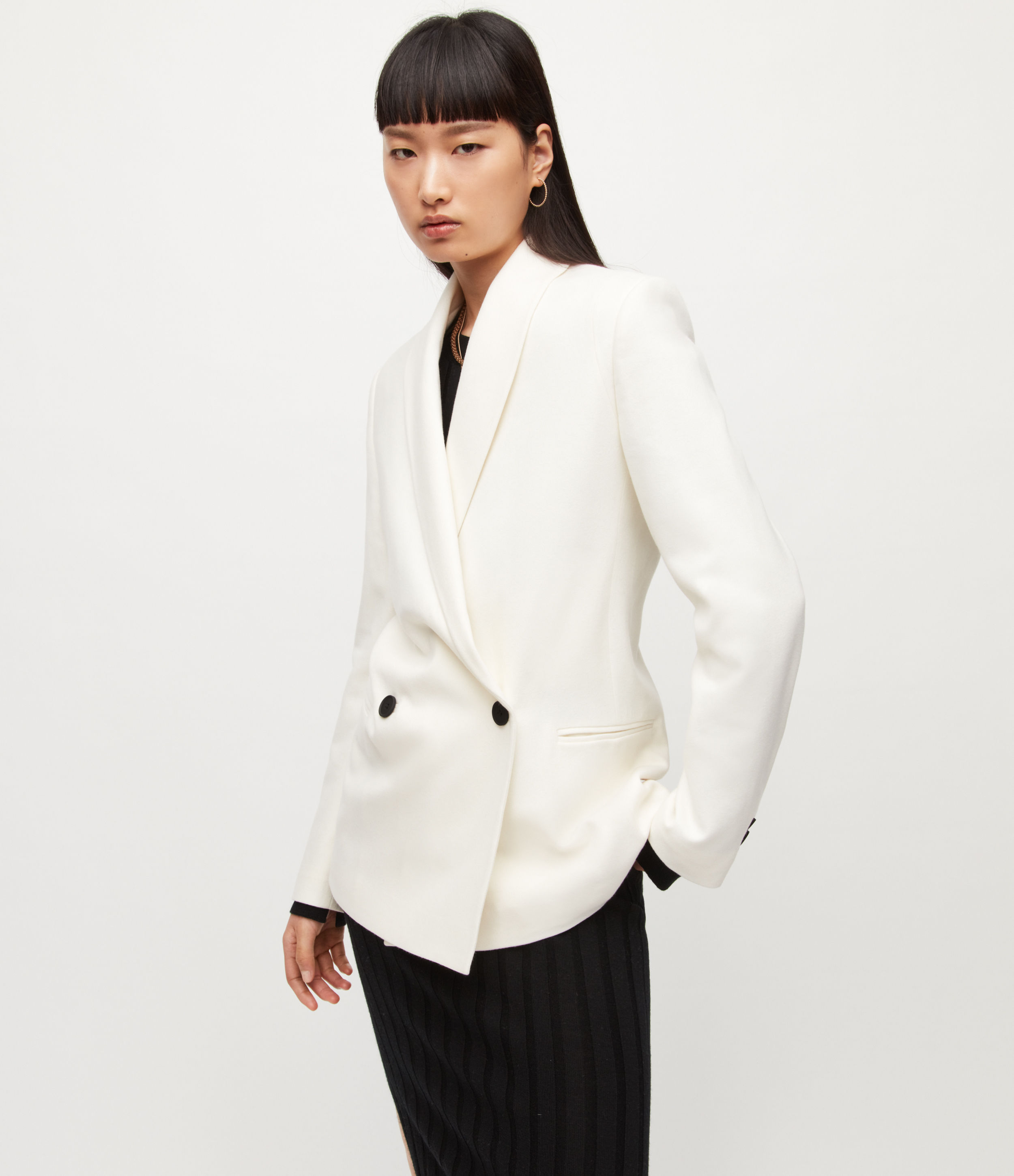 allsaints clea blazer