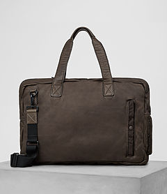 Allsaints Shoto Leather Holdall