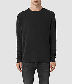 Allsaints Stack Long Sleeve Crew T-shirt | ModeSens