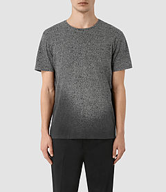 ALLSAINTS UK: Mens Tonic Crew T-Shirt (Jet Black)