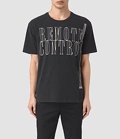 ALLSAINTS UK: Mens Tonic Crew T-Shirt (Jet Black)