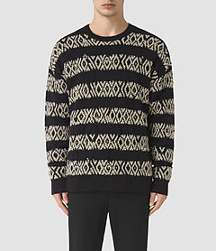 allsaints ture crew sweater
