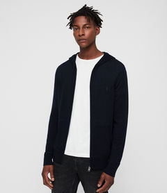 Allsaints Mode Merino Zip Hoody | ModeSens