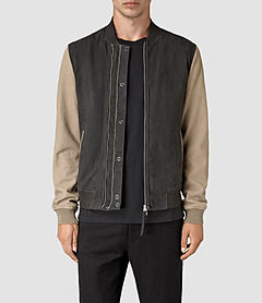 Allsaints Avon Leather Bomber Jacket | ModeSens