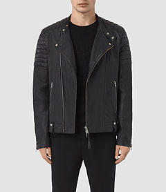 Allsaints Jasper Leather Biker Jacket | ModeSens