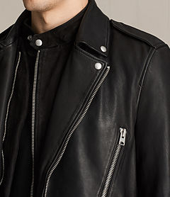 Allsaints Clint Leather Biker Jacket | ModeSens