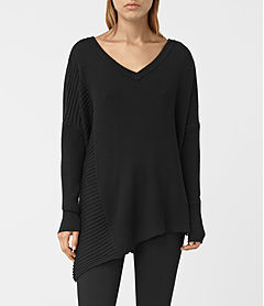 Allsaints Keld V-neck Jumper | ModeSens