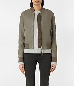 Allsaints Avalon Leather Bomber Jacket | ModeSens