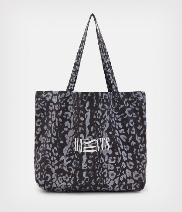 Oppose Leopard Shopper Tote Bag