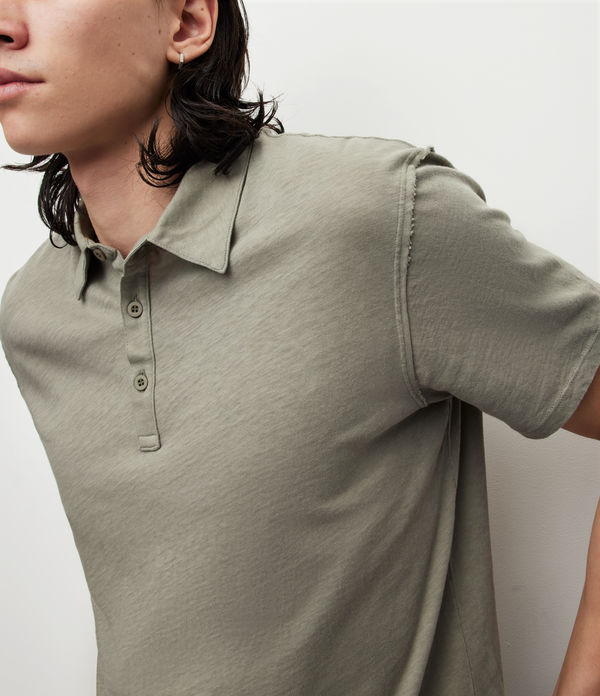 Figure Short Sleeve Polo Shirt