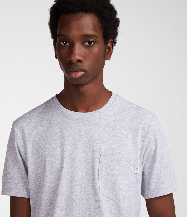 ALLSAINTS UK: Mens Tonic Crew T-Shirt (optic_white)