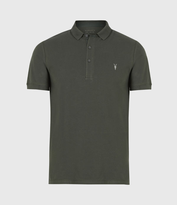 all saints men's long sleeve polo