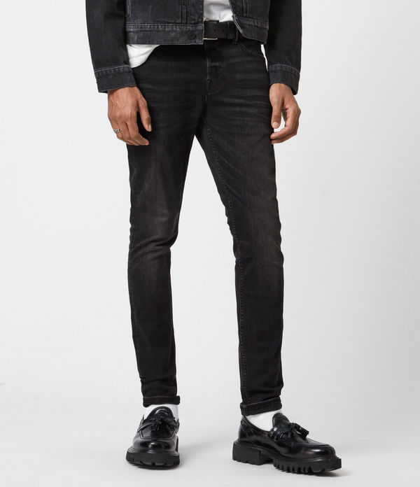 Ronnie Extra Skinny Jeans, Washed Black