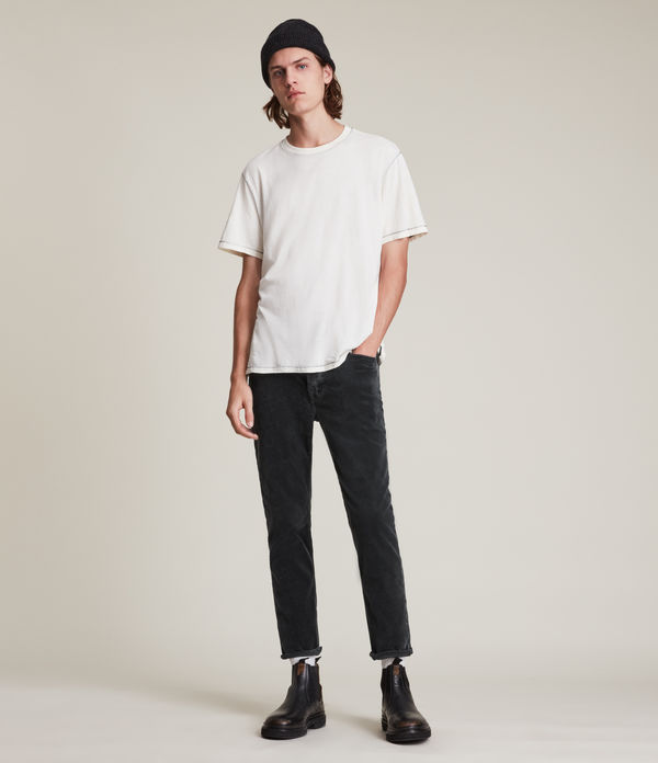 Jack Corduroy Cropped Straight Jeans