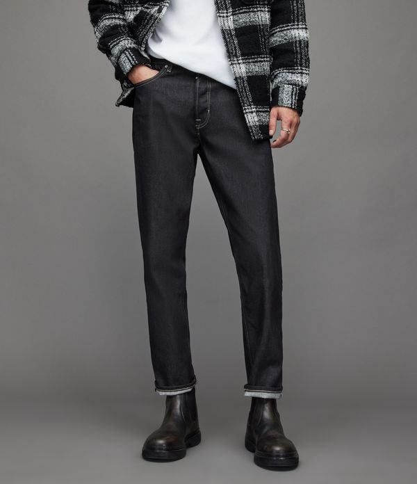 Jack Selvedge Cropped Tapered Jeans