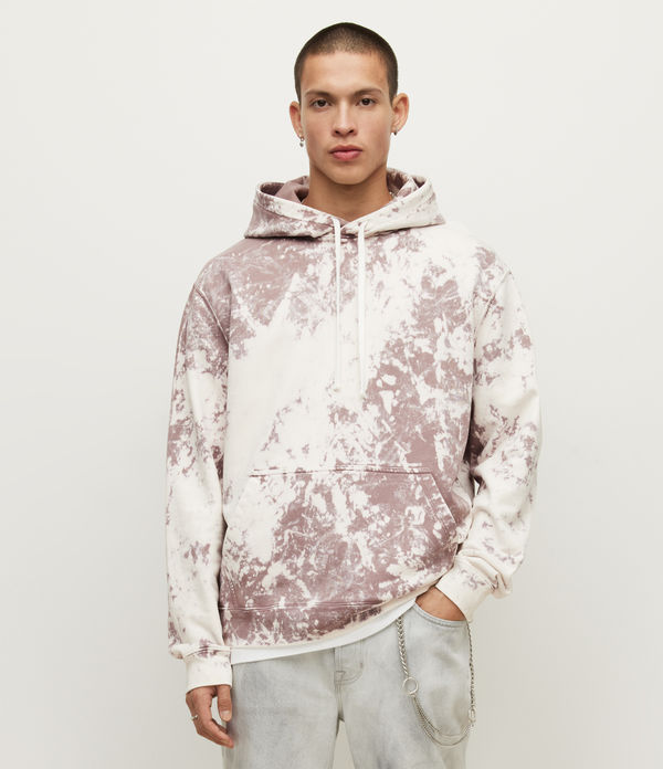 Ace Pullover Bleach Dyed Hoodie