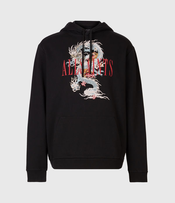 grey all saints hoodie