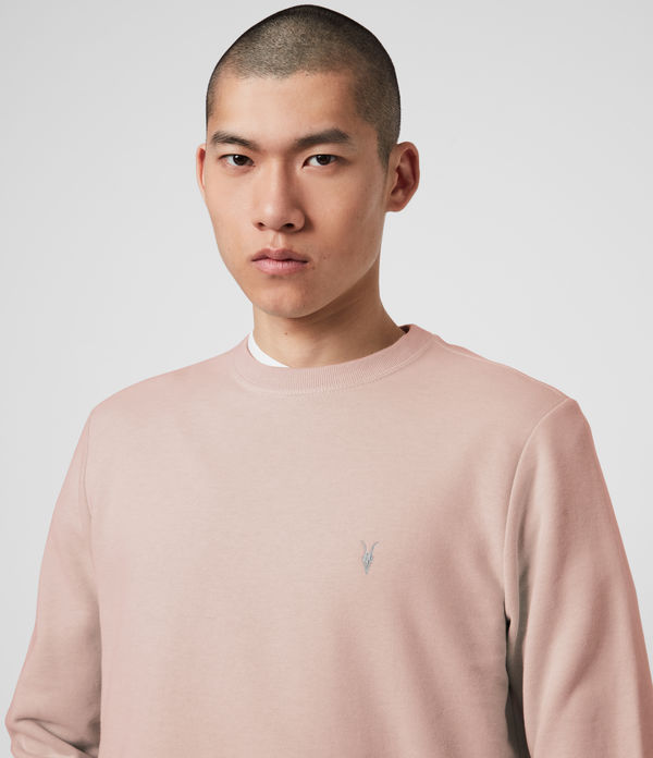 all saints pink sweatshirt