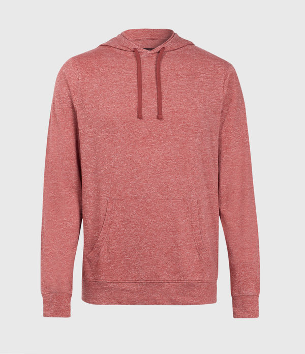 all saints pink hoodie