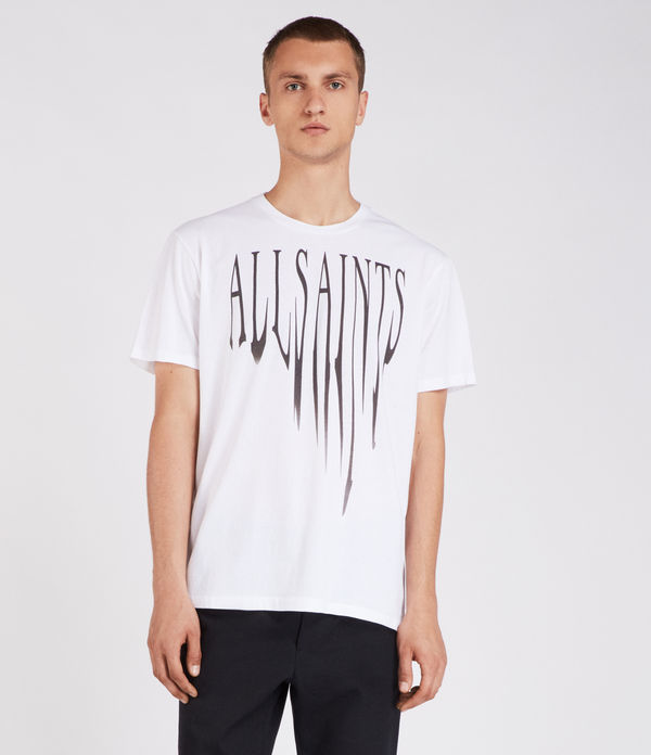 ALLSAINTS UK: Mens Tonic Crew T-Shirt (optic_white)