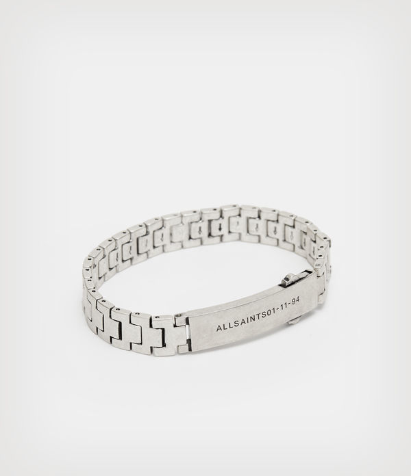 AllSaints Sterling Silver Watch Band Bracelet