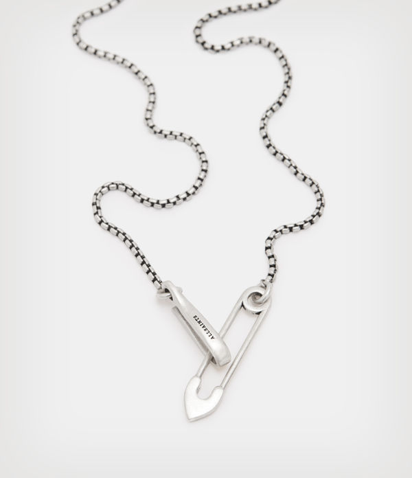 Amor Pin Sterling Silver Necklace